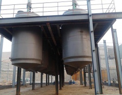 河南一诺反应釜安阳顺城集团施工现场